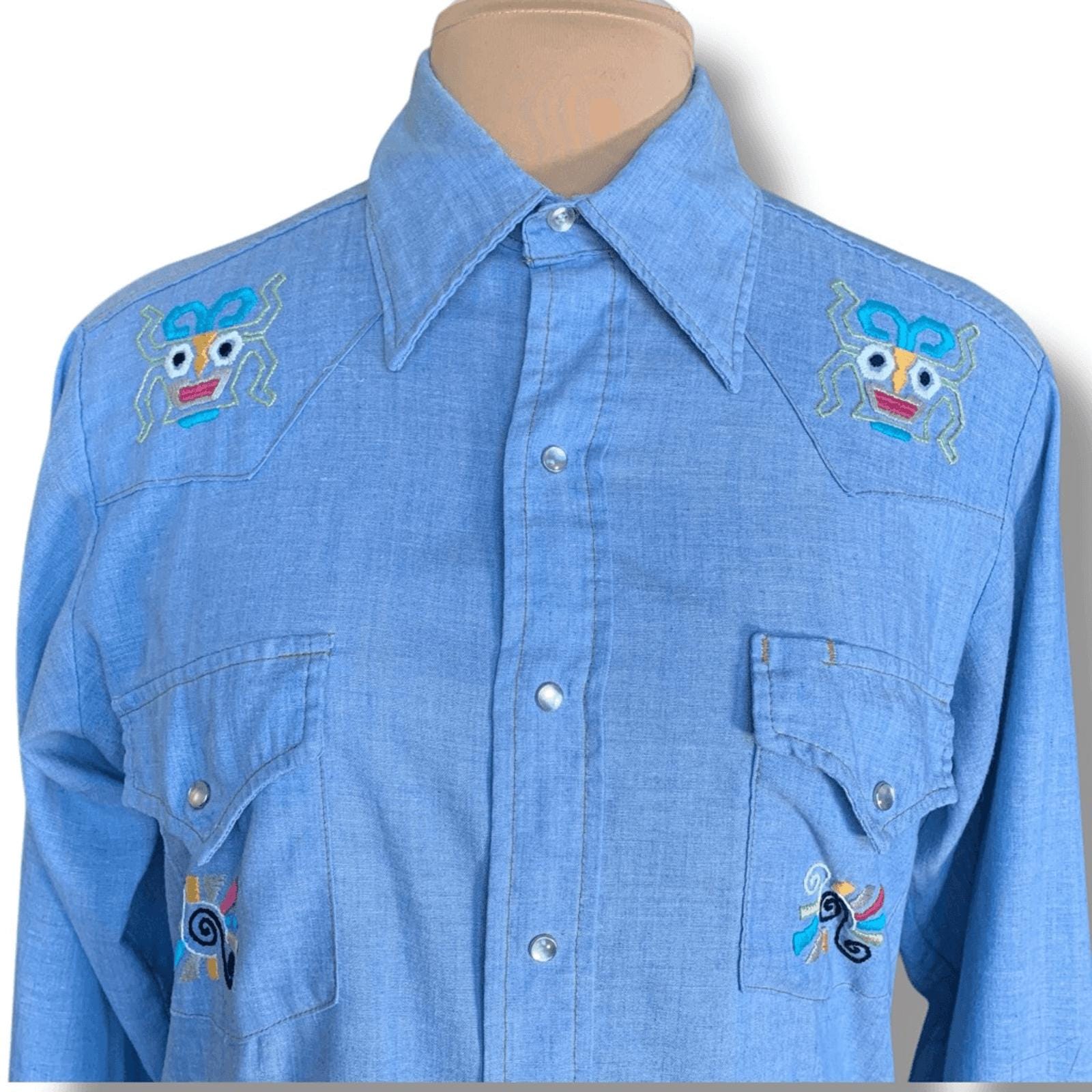 Mens Sears Chambray Shirt - Etsy