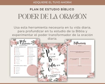 Bible Devotional Journal for Women | Prayer Journal for Women printables | Prayer Journal for Women printables | Spanish