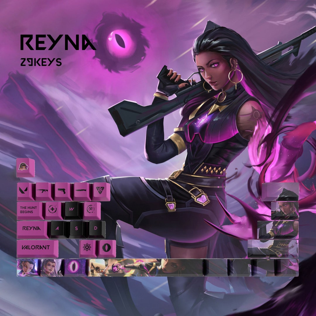 I decided to remake my Reyna wallpaper in my spare time, so here it is!