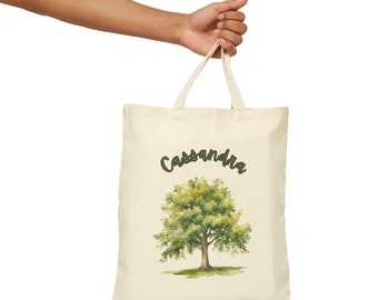 Niestandardowa torba płócienna z motywem drzewa z okazji urodzin | Niepowtarzalny spersonalizowany prezent urodzinowy dla niej lub dla niego | Boho Chic | Najlepsza przyjaciółka | Jedyna w swoim rodzaju | Mama