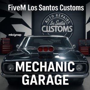 FiveM Los Santos Customs Mechanic Garage MLO | GTA V Roleplay Garage Interior | FiveM Auto Repair Shop YMAP Mod