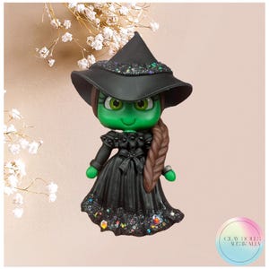Witch Elphaba Clay Embellishment