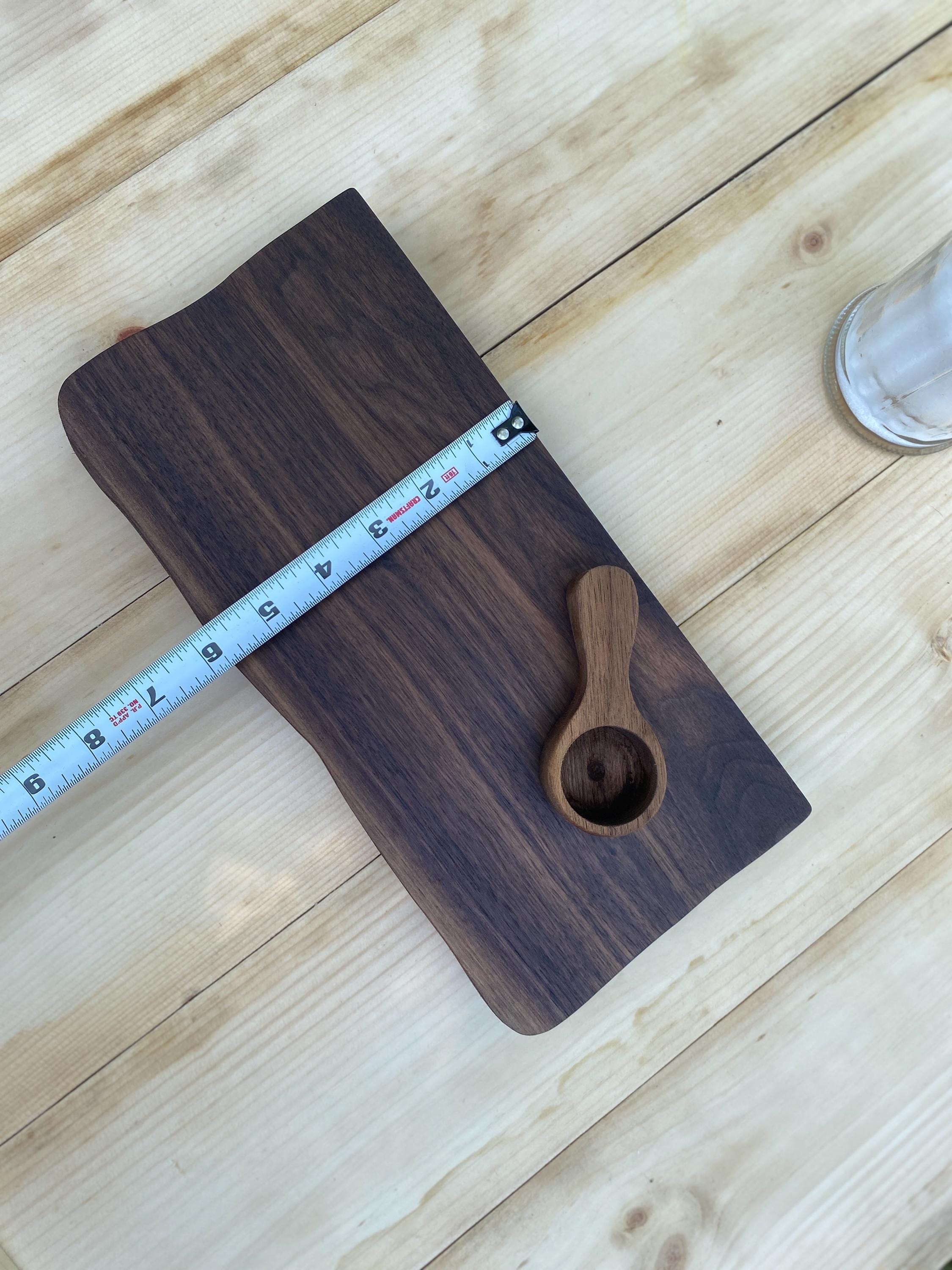 Walnut Wood Riser | Handmade Countertop Stand | Coffee Bar & Bathroom ...