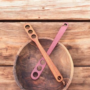 Handcrafted Wooden Dough Whisk: Sourdough Bread Making Tool