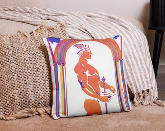 Titus Pop Art Deco Throw Pillow