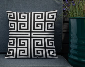 Medium Greek Key Pillow