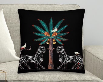 Leopardo Nero Decorative Pillow