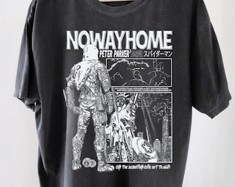 No Way Home Spiderman shirt, peter parker spiderman shirt, no way home spiderman gift, marvel tom holland spiderman, marvel spiderman tshirt