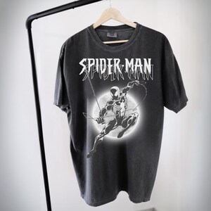 Juniors Womens Marvel Spider-Man: No Way Home Profile T-Shirt - Black - X  Large