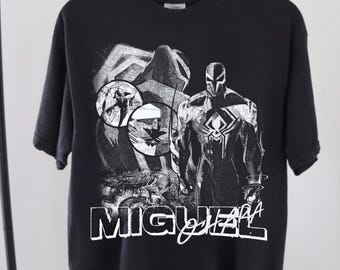 Miguel O'Hara Spiderman 2099 shirt, across the spiderverse, spiderman 2099 tshirt, miguel ohara shirt, spiderman gift for him, marvel shirt