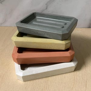 Natural Stone Soap Dish: Eco-Friendly Minimalist Bathroom Decor for Modern Homes