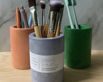 Storage Cup Pen Pot | Desk Storage | Bathroom Storage