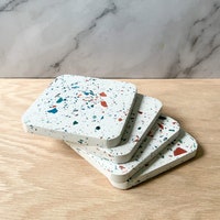 Ceramic Coaster Set - Etsy