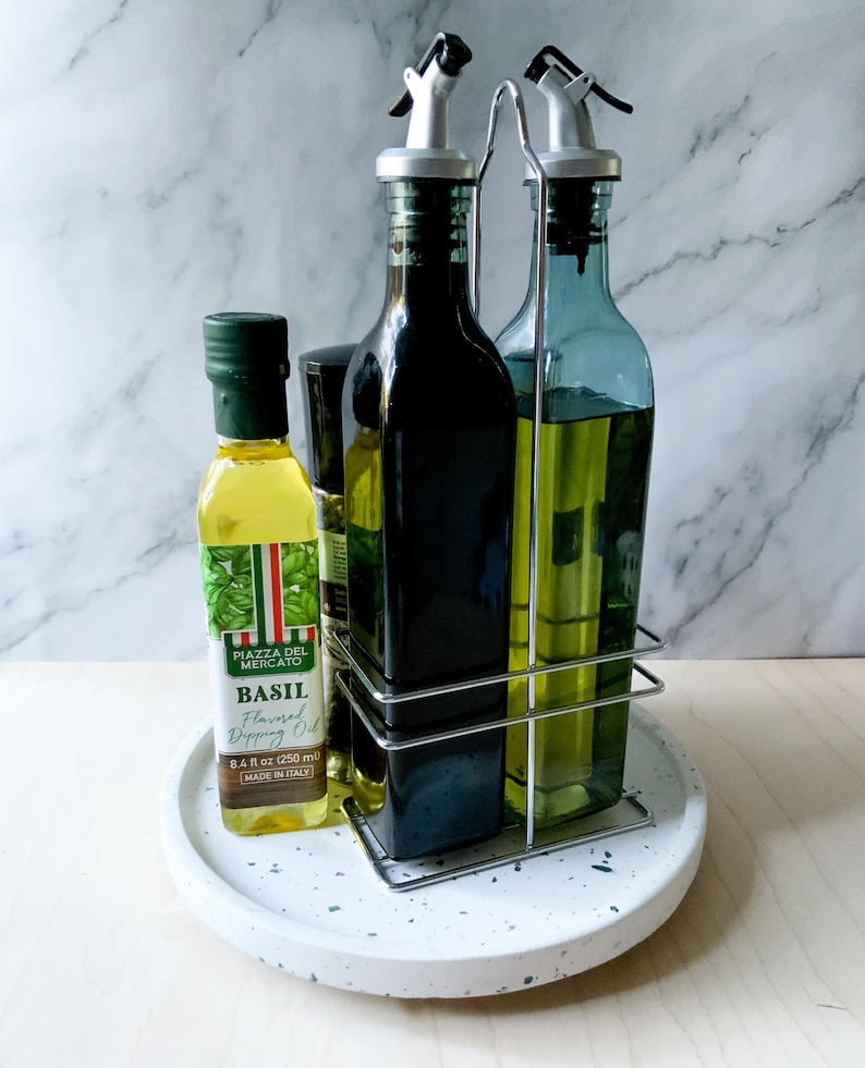 leftcornerdecor Terrazzo Lazy Susan - Thumbnail 4