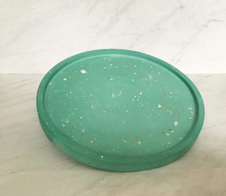 leftcornerdecor Terrazzo Lazy Susan - Thumbnail 5