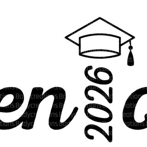 Senior class of 2026 svg, png, jpeg