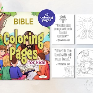 47 Holy Bible Coloring Pages for Kids Printable Religious Coloring Sheets Bible Coloring Book Pages Christian Coloring Pages