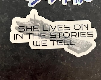 Halcyon Starcruiser Stories We Tell Sticker