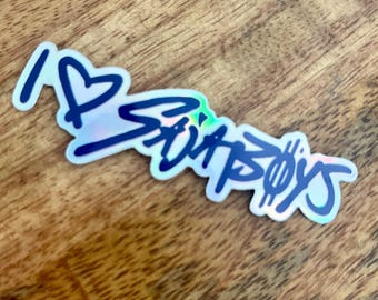 Halcyon Starcruiser I <3 Saja Boys sticker