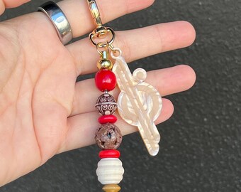 Saja Bead CSL logo Bag Charm Key Chain