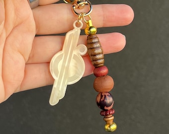Saja Bead CSL logo Bag Charm Key Chain