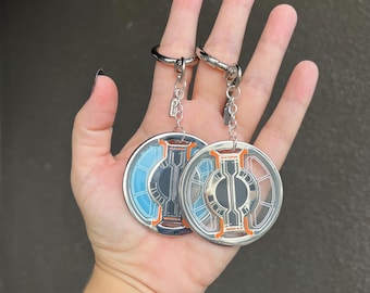 CSL Saber Training Shield Bag Charm Key Chain