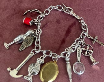 Charm Bracelet - Custom Sleep No More inspired