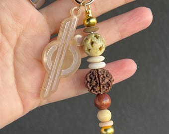 Saja Bead CSL logo Bag Charm Key Chain