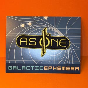 As One Patch Galactic Starcruiser Enamel