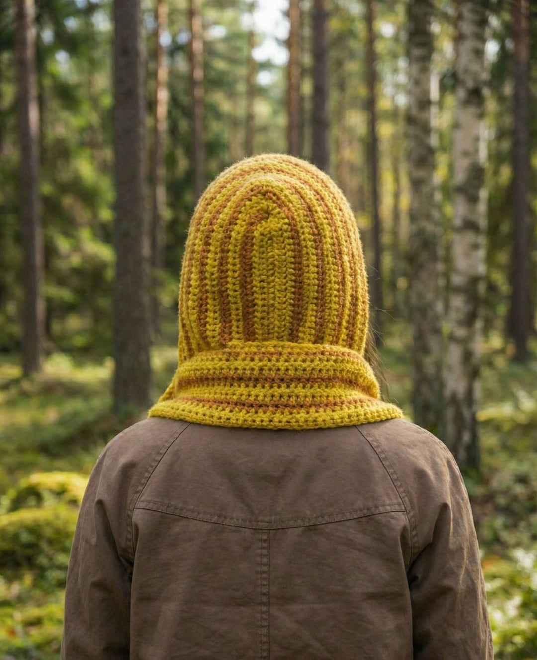 Easy Crochet Hooded Scarf Pattern PDF - Etsy