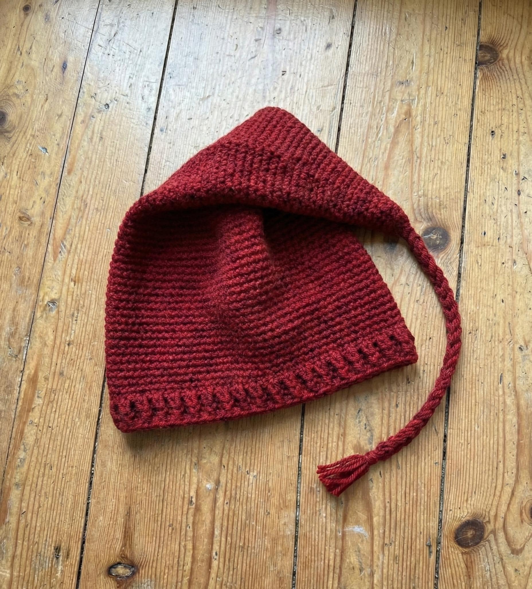 Crochet Pattern Ice Melt Hat - Norwegian Resistance Red Cap - Etsy