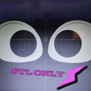 Fursuit Auge Rohling Stl-Datei für den 3D-Druck (NUR STL)