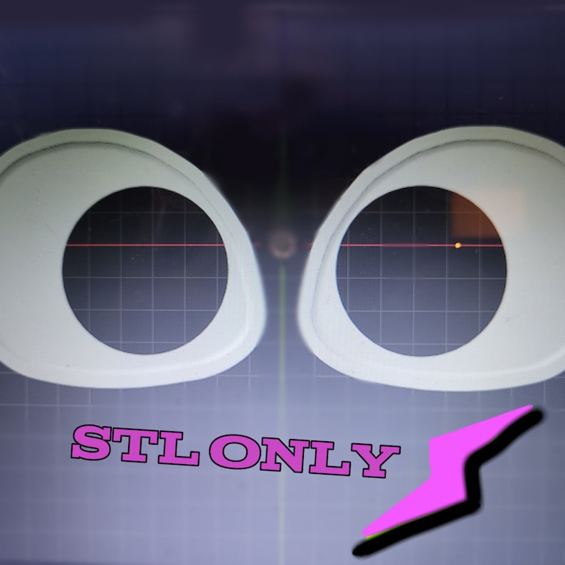 Fursuit Eye Blank Stl File for 3d Printing (STL ONLY) - Etsy