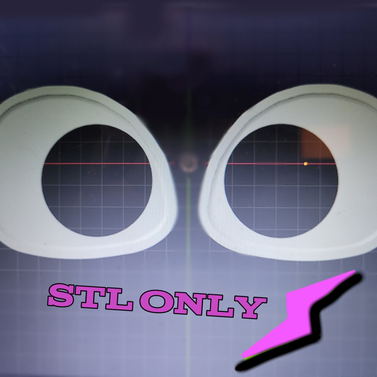 Fursuit Eye Blank Stl File for 3d Printing (STL ONLY) - Etsy