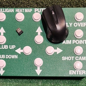 Golf simulator control box wireless for GSPRO. FREE BONUS: Wireless mouse image 1