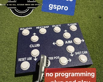 Wireless Golf Simulator Control Box – Plug & Play GSPro, Heavy Duty, No Programming