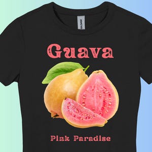 Guava T-Shirt: Tropical Hawaiian Fruit Tee