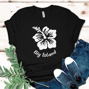 ビッグアイランド ハイビスカス シャツ：ハワイ バケーション T シャツ