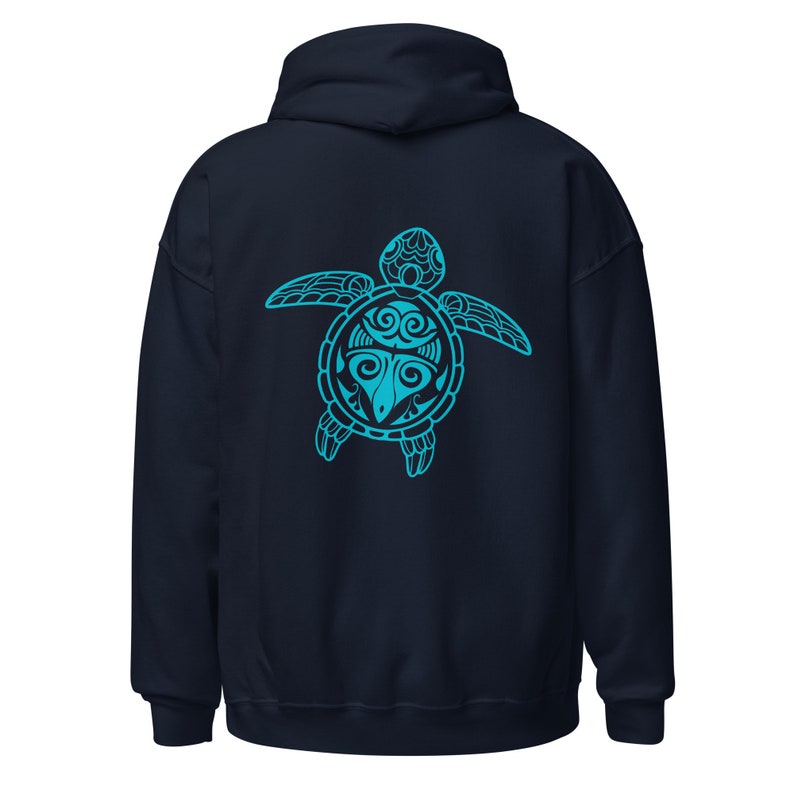 Sea Turtle Hoodie, Tribal turtle hoodie, Turtle lover hoodie, Turtle sweatshirt, Tribal Sea Turtle Unisex Hoodie