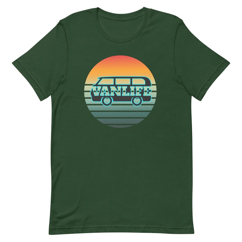 Van Life Shirt, Van life t-shirt, gift for nomad, gift for van lover, camper van shirt, Van life Unisex t-shirt