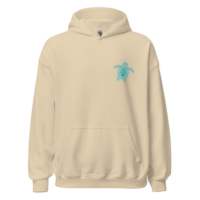 Sea Turtle Hoodie, Tribal turtle hoodie, Turtle lover hoodie, Turtle sweatshirt, Tribal Sea Turtle Unisex Hoodie