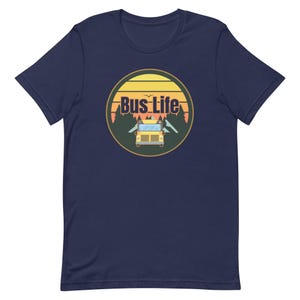Bus Life Shirt, retro sunset bus life shirt, bus life t-shirt, gift for bus lover, bus life gift, Nomads gift Unisex t-shirt