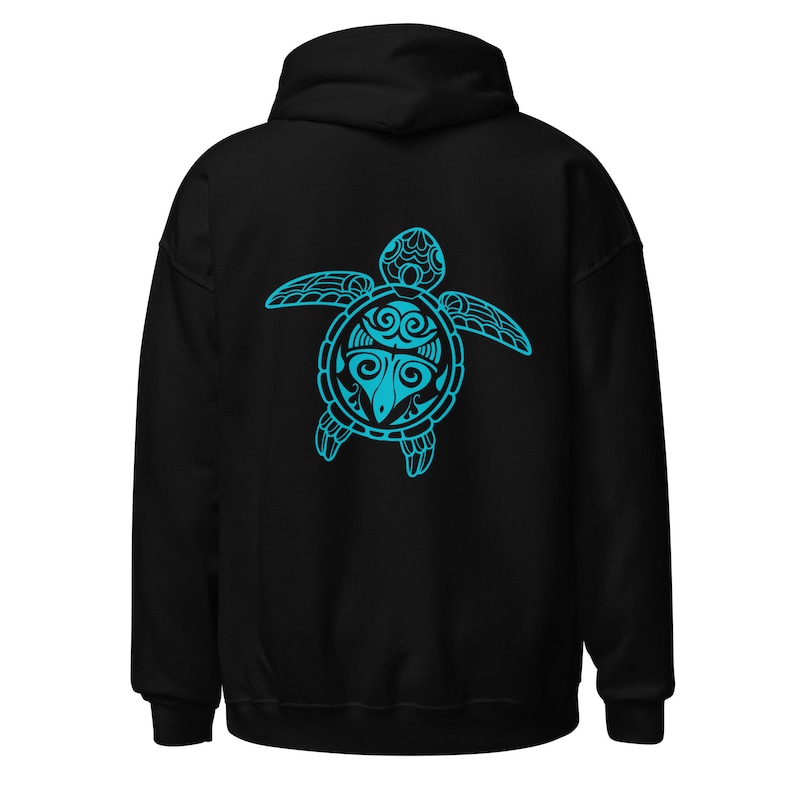 Sea Turtle Hoodie, Tribal turtle hoodie, Turtle lover hoodie, Turtle sweatshirt, Tribal Sea Turtle Unisex Hoodie