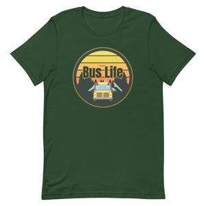 Bus Life Shirt, retro sunset bus life shirt, bus life t-shirt, gift for bus lover, bus life gift, Nomads gift Unisex t-shirt