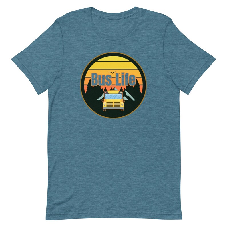 Bus Life Shirt, retro sunset bus life shirt, bus life t-shirt, gift for bus lover, bus life gift, Nomads gift Unisex t-shirt