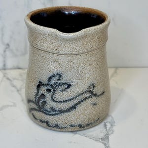 ROWE POTTERY ソルト・ガレイズド陶器製シュガーポット U.S.A.製 Rowe Pottery Historical Collection Salt Glaze 7.5