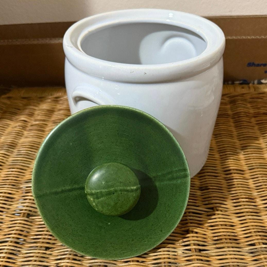 Vintage Green Canister - Etsy - Page 2