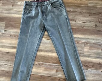 Vintage Linea Uomo 36x32 jeans relaxed straight leg street style urban grunge