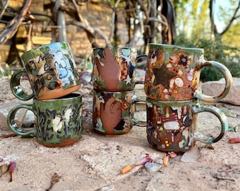 I Handmade Ceramic Mugs - Customized Wabi Sabi Designer