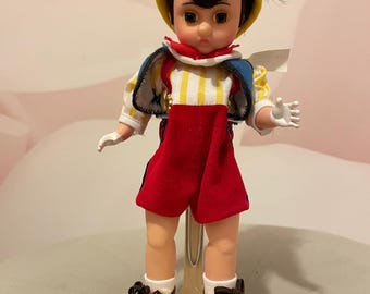 Vintage Pinocchio Madame Alexander Collectible Doll with original box